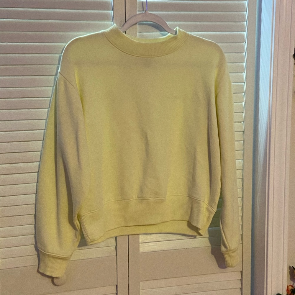A New Day Yellow Crewneck